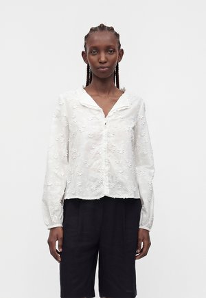 Object OBJKARLI - Blouse - cloud dancer