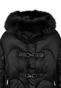 Calliope IMBOTTITO CON ALAMARI - Giacca invernale - nero