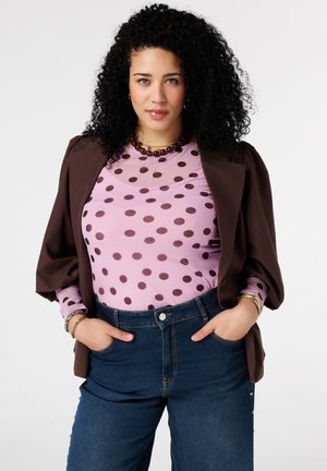 MS Mode, TOP - Blouse - multi pink