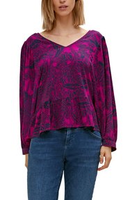 comma Camicetta - pink floral print
