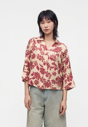 MSCH Copenhagen SHIRT - Πουκαμίσα με κουμπιά - red