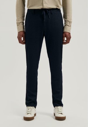 LANCASTER PATTERN PINSTRIPE - Broek - dark navy