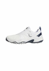 adidas Golf CODECHAOS BOA 25 SPIKELESS - Golfskor - cloud white   silver metallic   collegiate navy