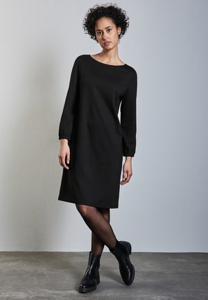 Robe en jersey - schwarz