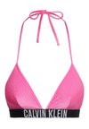 TRIANGLE - Sutien costum de baie din două piese - bold pink