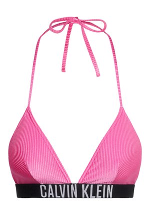 Calvin Klein Swimwear TRIANGLE - Bikini felső - bold pink