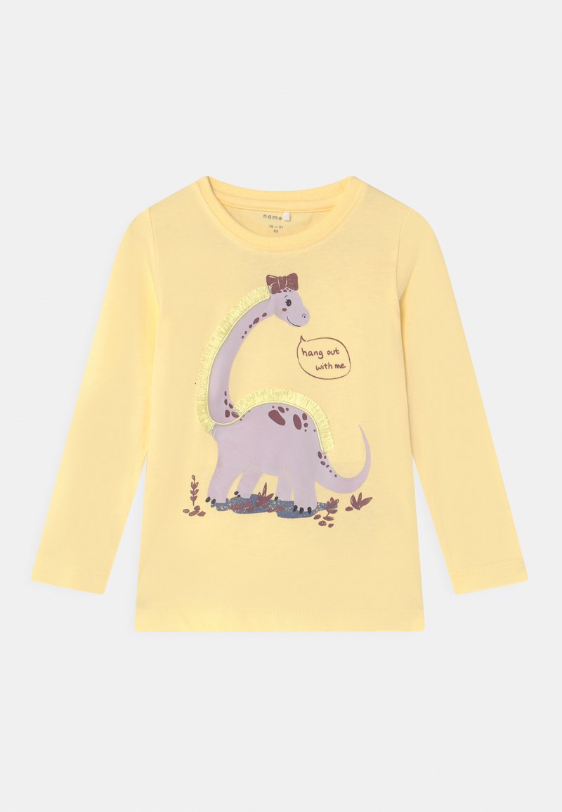 Kinder T-Shirts | Name it NMFBRONTO Langarmshirt double cream/gelb - EM38098 Kinder T-Shirts | Name it NMFBRONTO Langarmshirt double cream/gelb - EM38098