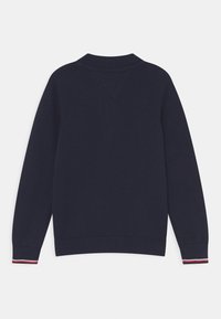 Tommy Hilfiger CLASSIC CABLE CARDIGAN - Strickjacke - desert sky