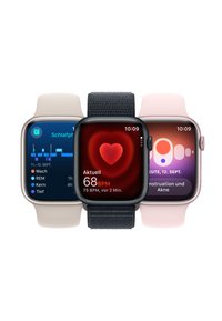 Apple APPLE WATCH SERIES 9 GPS 41MM S/M - Smartwatch - starlight aluminium case/starlight sport band