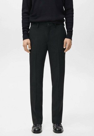 ADULT - Pantalones - černá