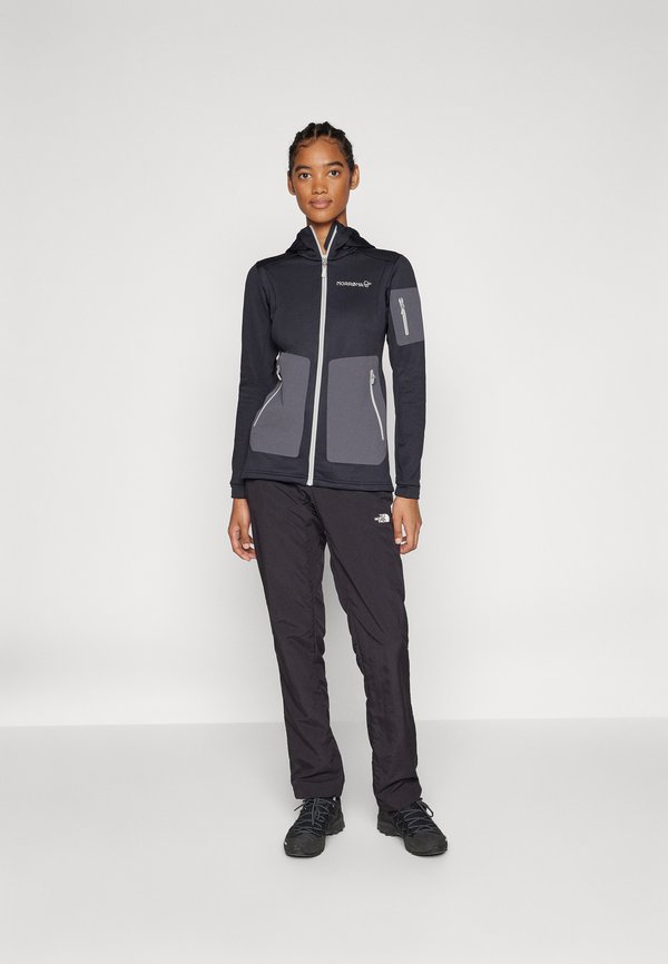 FALKETIND WARM STRETCH HOOD - Training jacket - caviar3