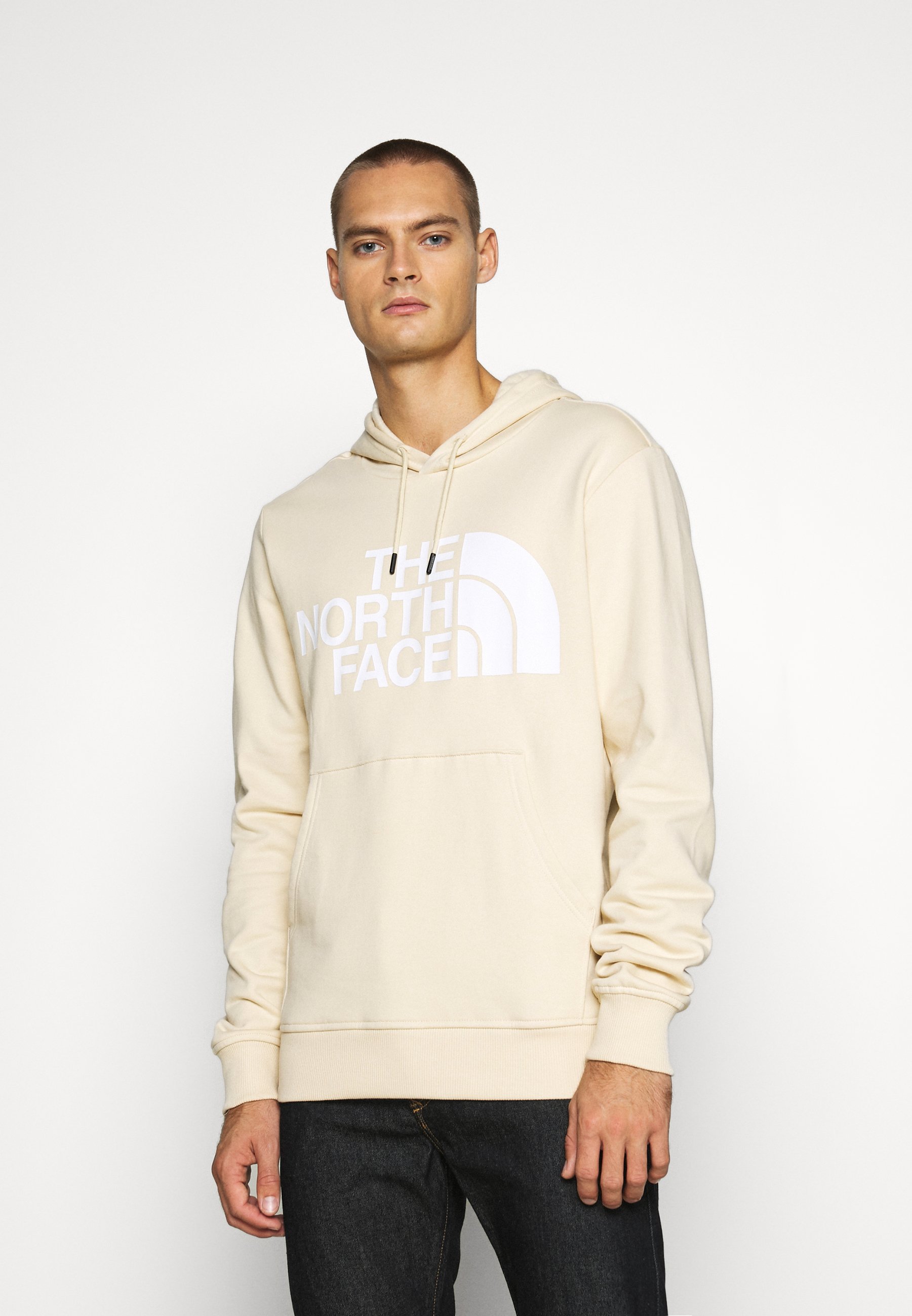 the north face hoodie beige