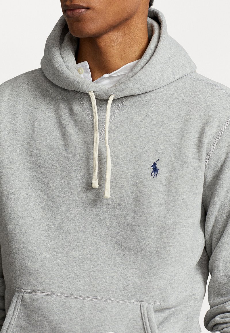 Polo Ralph Lauren HOOD LONG SLEEVE - Sweatshirt - andover heather/grey -  Zalando.co.uk