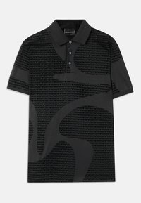 Polo shirt - black fancy