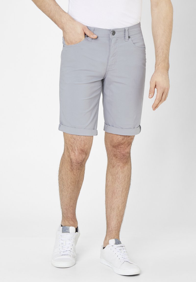 Herren Chino Shorts | Paddock's PIPE im Pocket Style Shorts grey/grau - EJ55767 Herren Chino Shorts | Paddock's PIPE im Pocket Style Shorts grey/grau - EJ55767