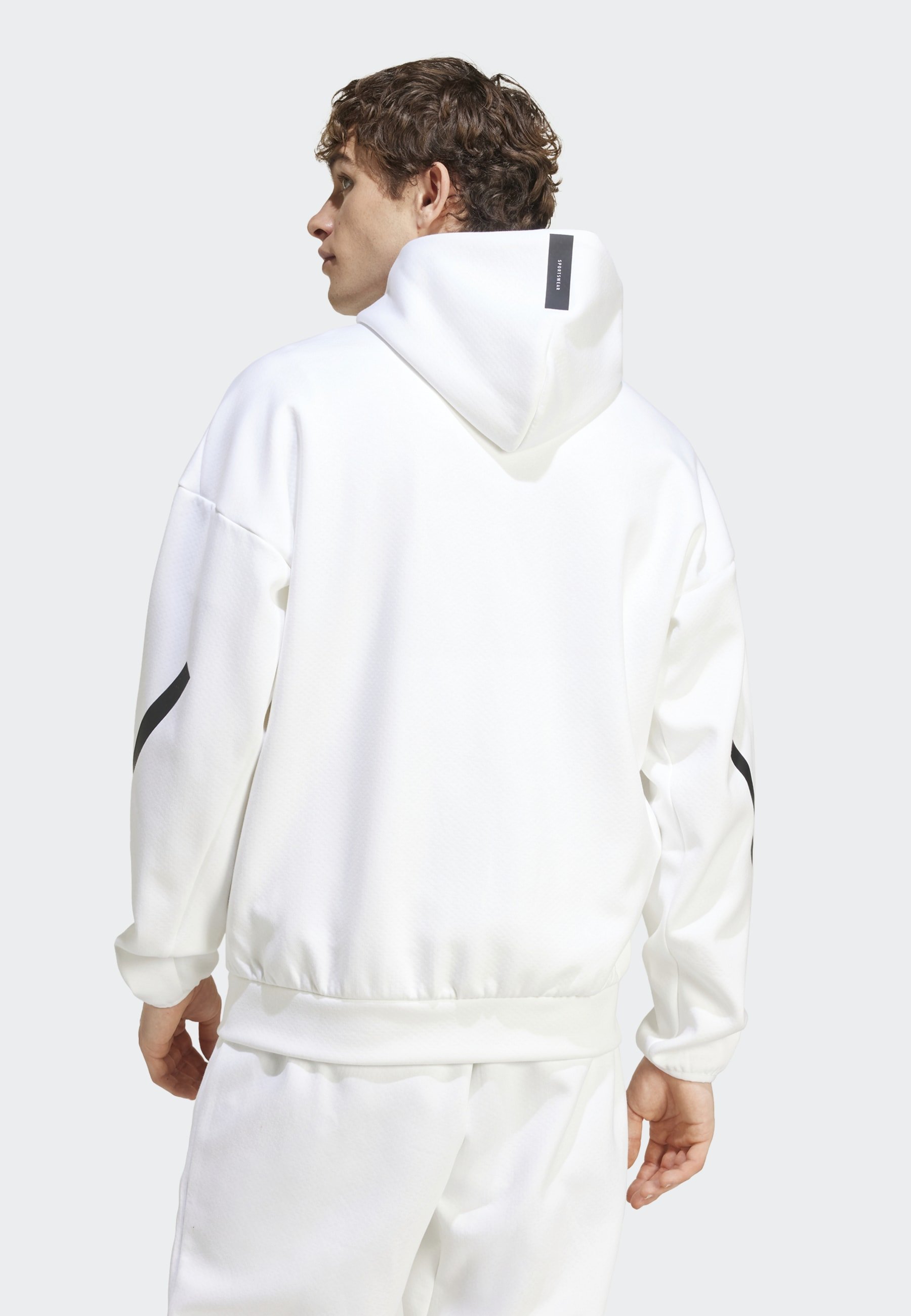 adidas Sportswear M Z N E FZ - Giacca sportiva - white/bianco