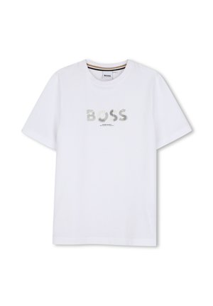 BOSS Kidswear, TEE-SHIRT MANCHES COURTES - T-shirt imprimé - blanc