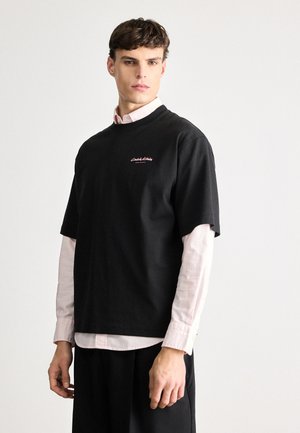 Calvin Klein Jeans RELAXED TEE UNISEX - T-shirts - black