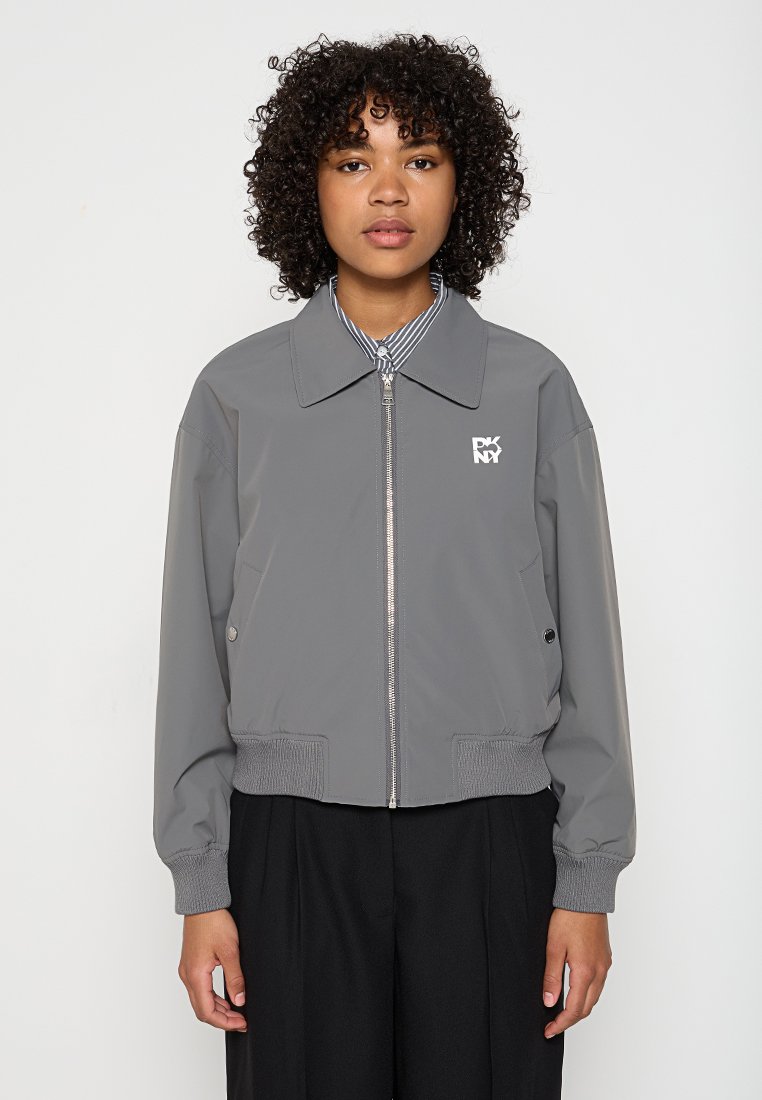DKNY Bomberjacks donkergrijs