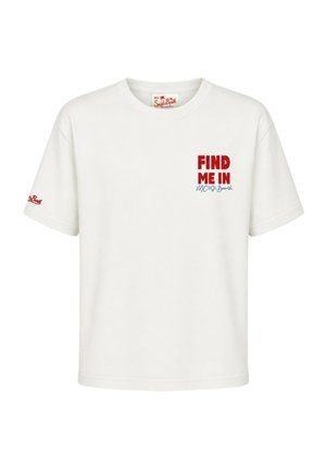 MC2 Saint Barth, T-SHIRT - T-shirt con stampa - bianco