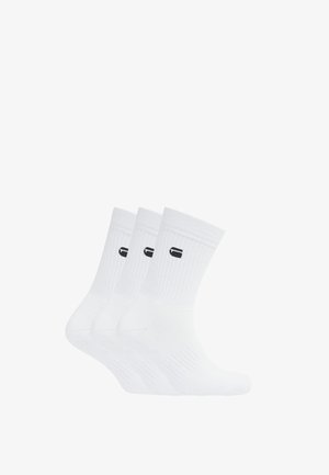 G-Star Raw, CLAY 3-PACK - Sokken - bright white