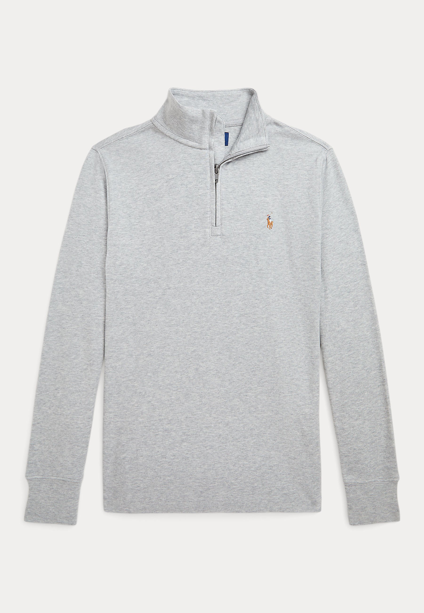 Polo Ralph Lauren COTTON INTERLOCK QUARTER-ZIP PULLOVER - Camisola