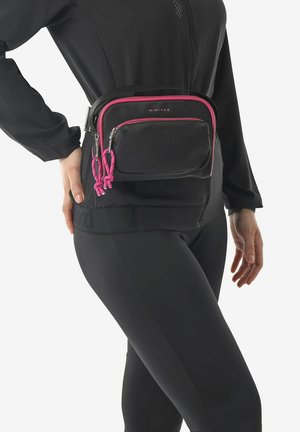 Miriade SPORTIVA SPRINT - Marsupio - nero fuxia