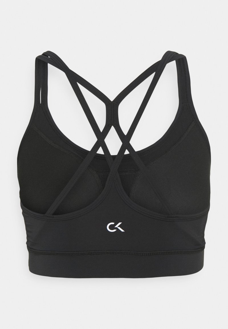 Damen Sportbekleidung | Calvin Klein Performance LOW SUPPORT BRA Sport-BH mit leichter Stützkraft black/schwarz - SI35917 Damen Sportbekleidung | Calvin Klein Performance LOW SUPPORT BRA Sport-BH mit leichter Stützkraft black/schwarz - SI35917