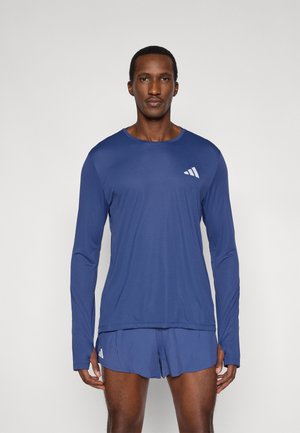 RUN ESS LS M - Topper langermet - tech indigo