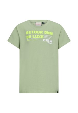 ZEB - Print T-shirt - pistachio