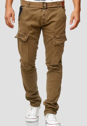 RAYANE - Pantaloni cargo - brown