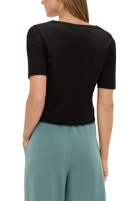 s.Oliver STRETCH - T-Shirt print - schwarz
