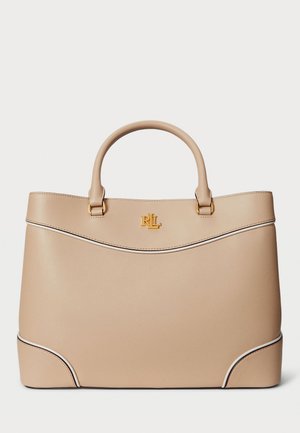MARCY 36 SATCHEL LARGE - Handtasche - sand dune/soft white