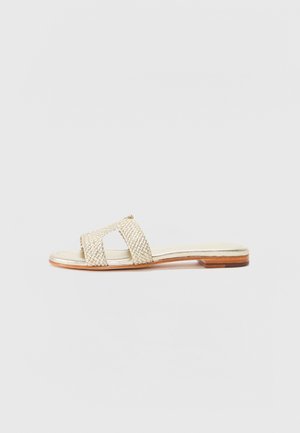 HANNA - Slippers - silver-coloured