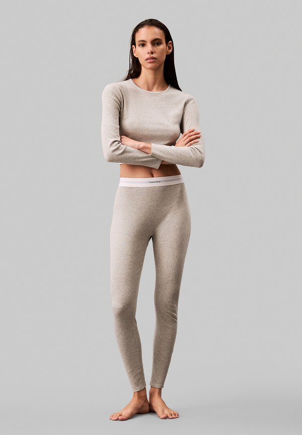 LEGGING COTTON STRETCH RIB - Pyjama bottoms