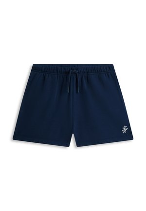 Tommy Hilfiger, LOGO EMBROIDERY TERRY SWEAT SHORTS - Σορτς - dark night navy
