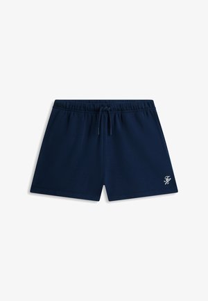 Tommy Hilfiger, LOGO EMBROIDERY TERRY SWEAT SHORTS - Σορτς - dark night navy