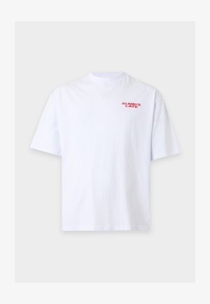 YOURTURN by Zalando, UNISEX REGULAR FIT - Тениска с щампа - white
