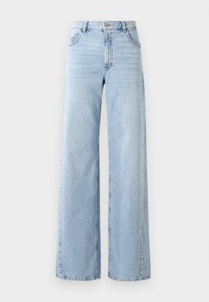 Laisvo kirpimo džinsai - light blue denim