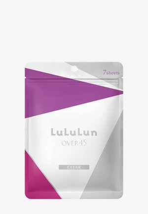 LULULUN OVER 45 CLEAR SHEET MASK 7-PACK - Masque visage - -