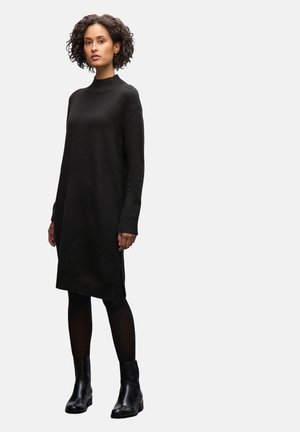 Vestido de punto - schwarz