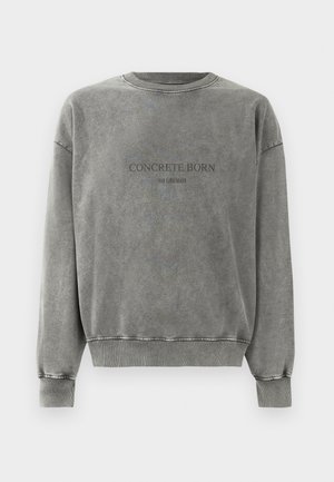 LOGO OVERSIZED CREWNECK - Sweatshirt - dark grey