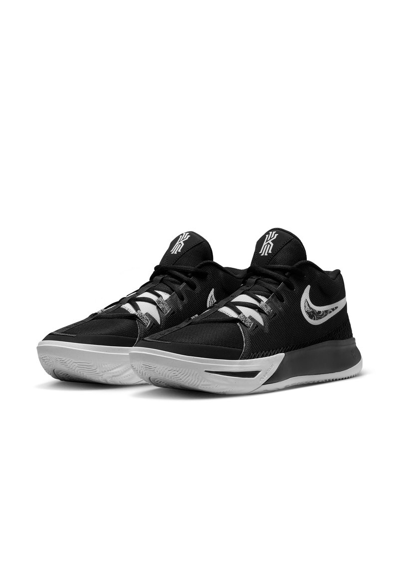 kyrie 6 basketball shoes black and white