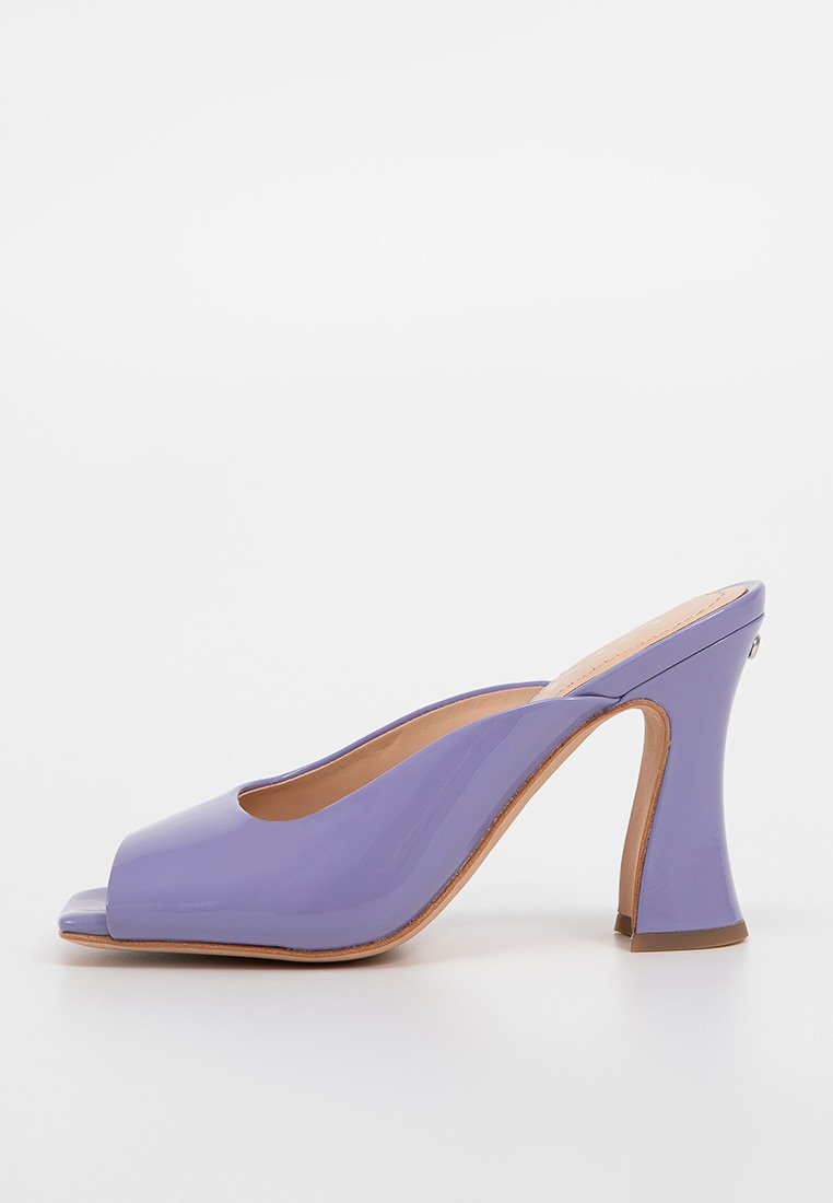 Coach Muiltjes met hak paars