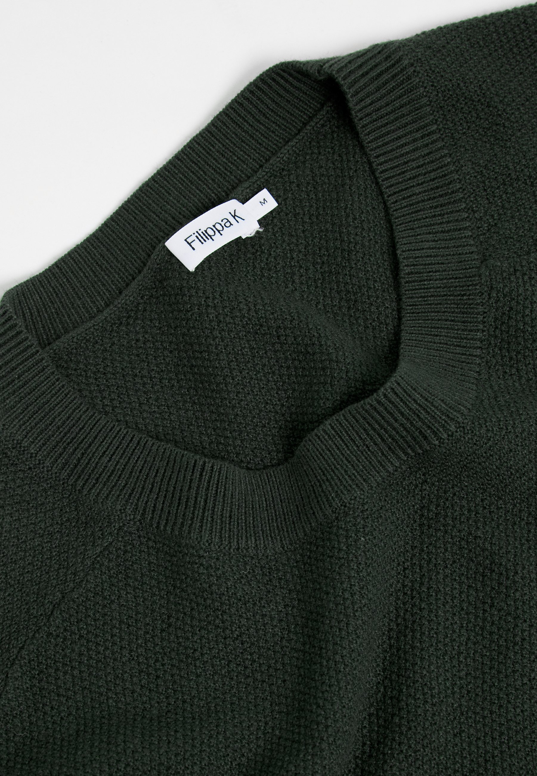 Filippa K JAYDEN Strikkegenser beluga Zalando.no Sand Copenhagen FREDDO Strikkegenser dark green Zalando.no