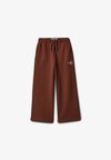 MONOLOGO WIDE LEG UNISEX - Pantalon de survêtement - rocky road
