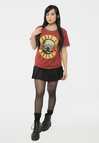 Paradiso Clothing GUNS N' ROSES CLASSIC LOGO RINGER - Print T-shirt - red