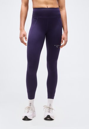 PUMA X HYROX - Leggings - deep plum