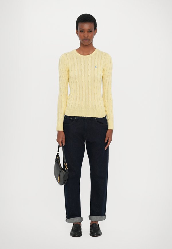 Cable Knit Cotton Crewneck Sweater - Jumper3