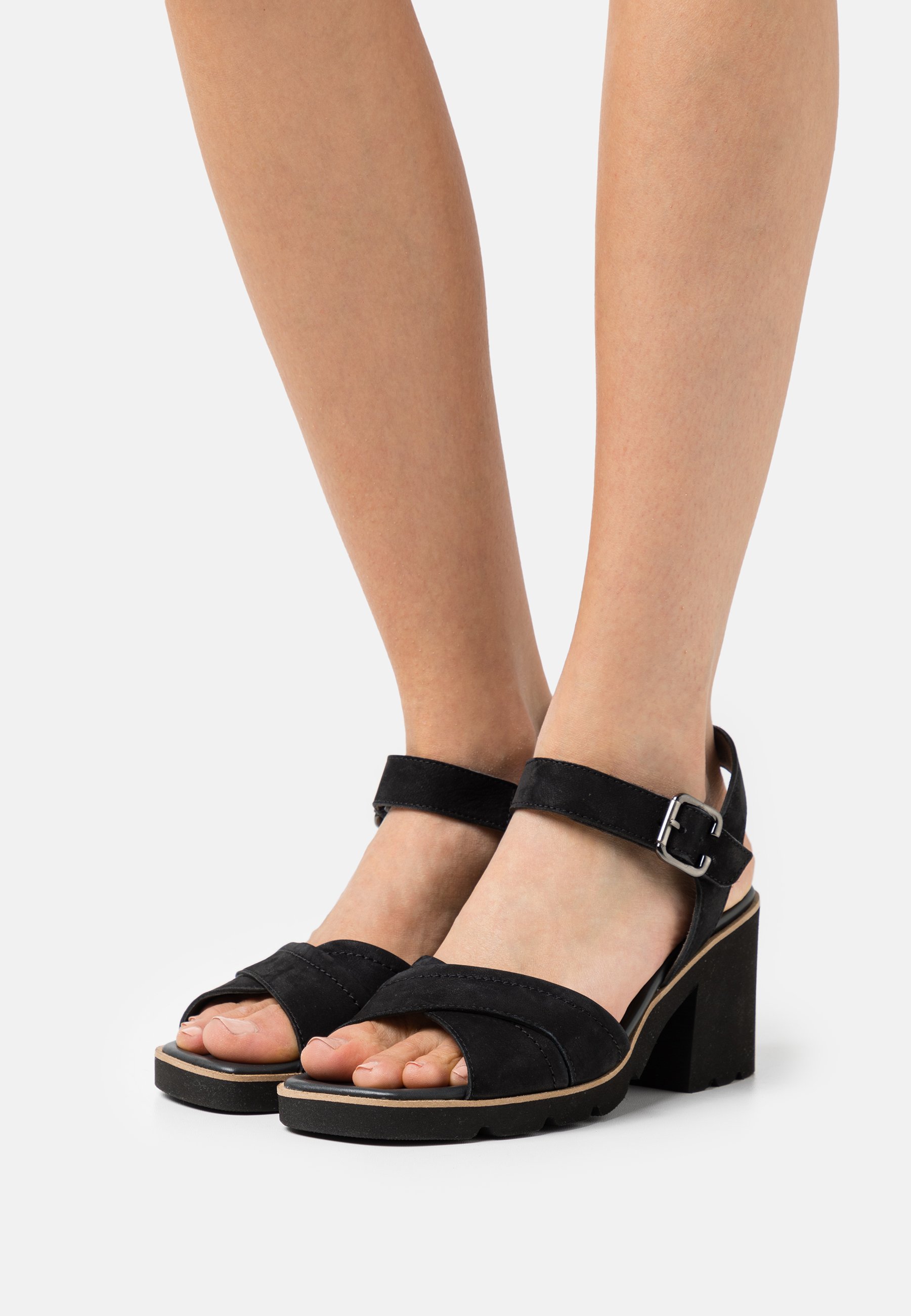 Paul Green Sandalen - black/zwart - Zalando.nl